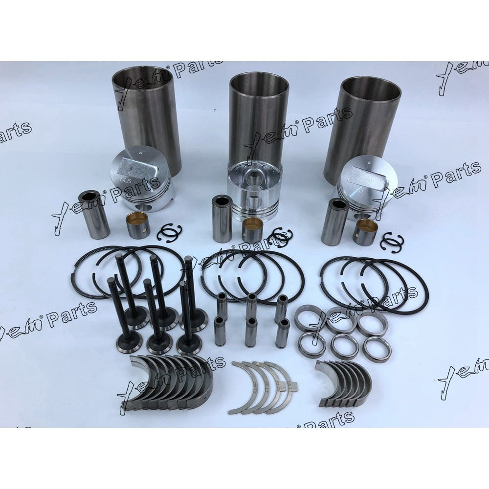 S3L S3L2 LINER KIT PISTON PISTON RING CYLINDER LINER BEARING VALVE GUIDE SEAT FOR MITSUBISHI DIESEL ENGINE PARTS For Mitsubishi