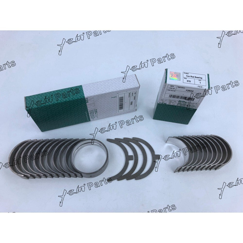 F2503 MAIN BEARING & ROD BEARING & THRUST WASHER FOR KUBOTA DIESEL ENGINE PARTS For Kubota