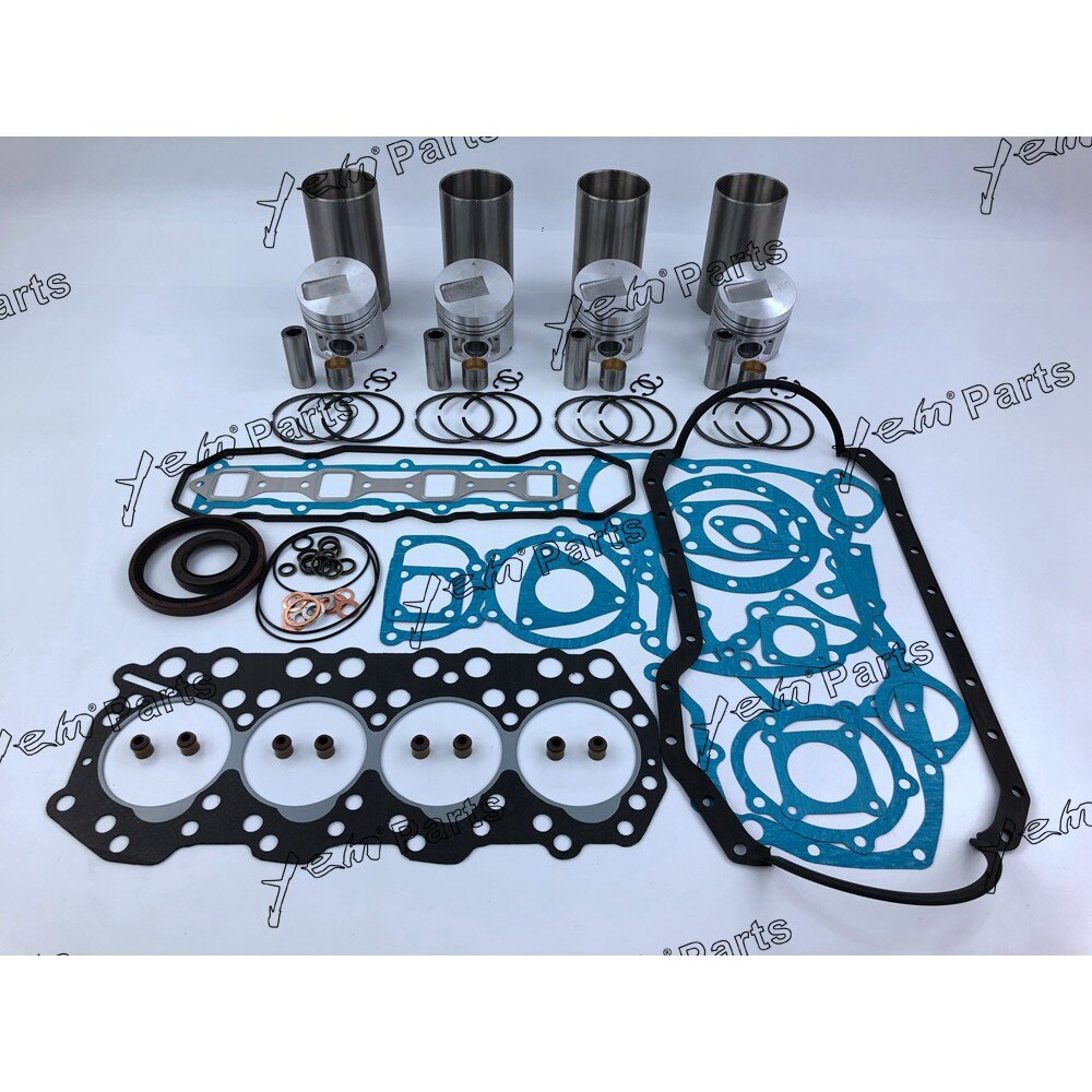 S4Q2 REPAIR KIT PISTON +_PISTON+RING + LINER KIT + GASKET SET FOR MITSUBISHI DIESEL ENGINE PARTS For Mitsubishi