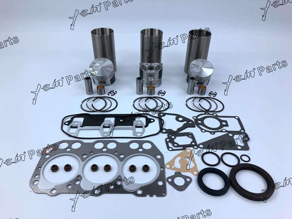 3TNA72 REPAIR KIT PISTON +PISTON RING + CYLINDER LINER + FULL GASKET SET FOR YANMAR DIESEL ENGINE PARTS For Yanmar