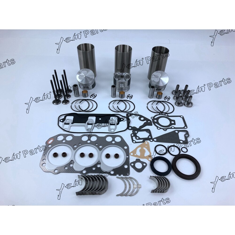 3TNA72 REBUILD KIT WITH PISTON RING BEARING VALVESS FOR YANMAR DIESEL ENGINE PARTS For Yanmar