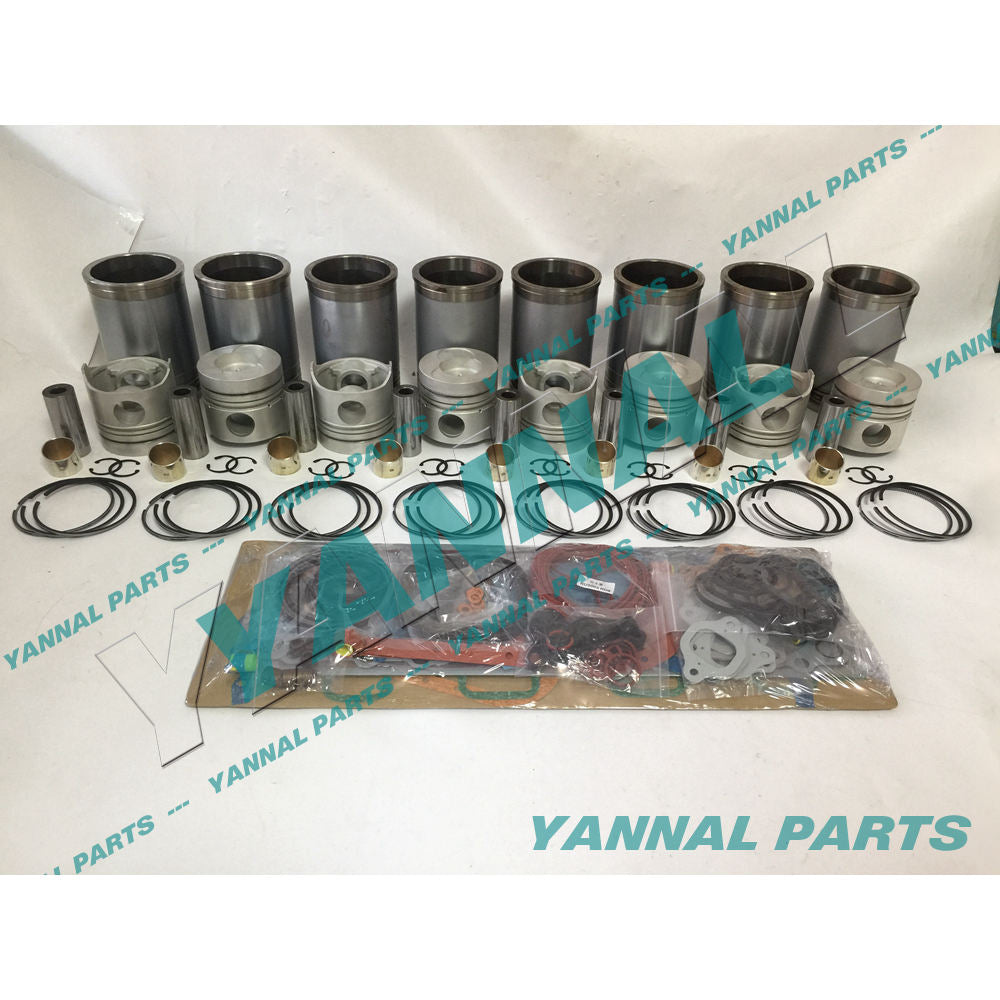 NISSAN RD8 CYLINDER LINER KIT WITH FULL GASKET SET PISTON RINGS LINER For Nissan