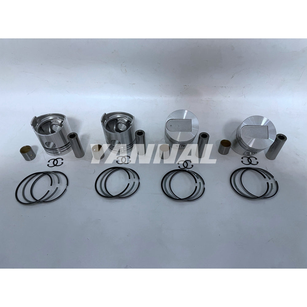 ISUZU 4DQ5 PISTON AND RING KIT For Isuzu