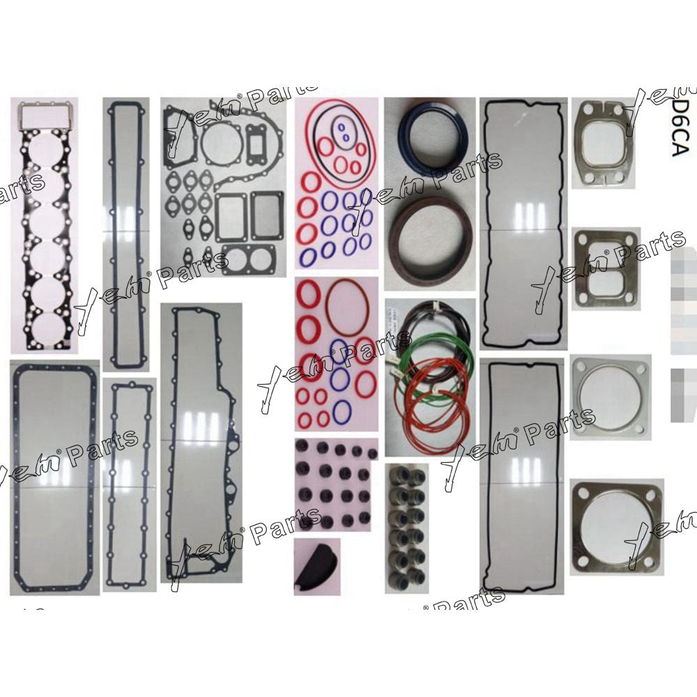 D6CA FULL GASKET SET WITH HEAD GASKET FOR MITSUBISHI DIESEL ENGINE PARTS For Mitsubishi