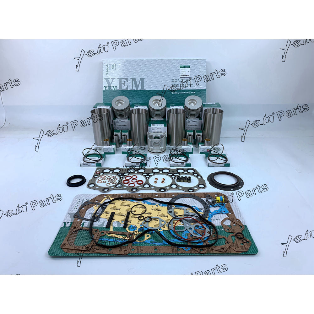 4D34 ENGINE OVERHAUL KIT WITH CYLINDER GASKET PISTON RING LINER FOR MITSUBISHI DIESEL ENGINE PARTS For Mitsubishi