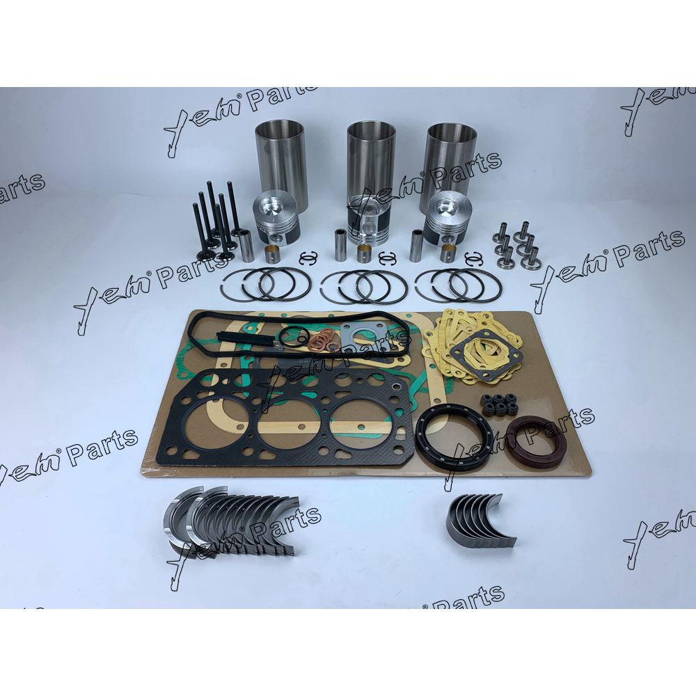 K3F OVERHAUL REPAIR KIT WITH PISTON RING FULL GASKET SET BEARING VALVESS FOR MITSUBISHI DIESEL ENGINE PARTS For Mitsubishi