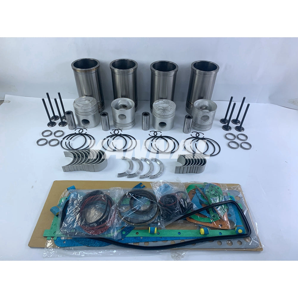 KOMATSU 4D130 CYLINDER LINER KIT WITH GASKET SET BEARING&VALVE TRAIN For Komatsu