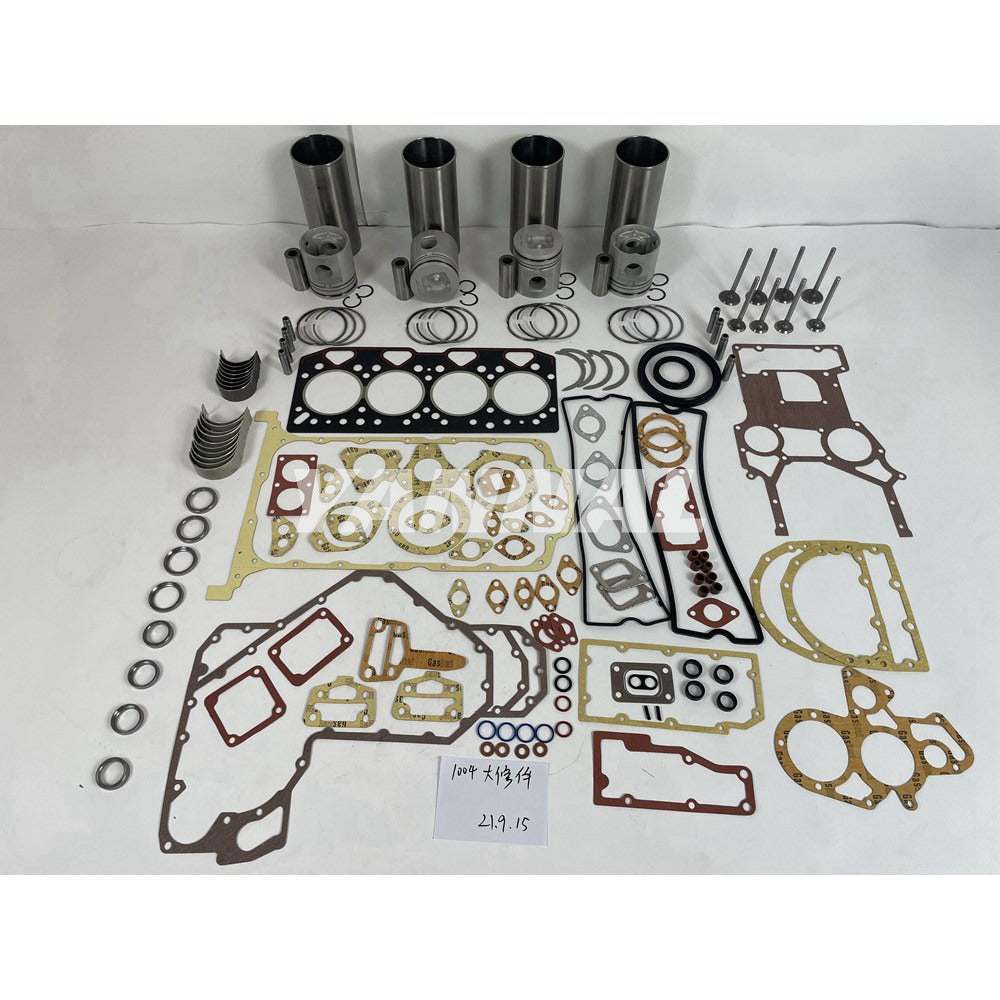 PERKINS 1004 CYLINDER LINER KIT WITH GASKET SET BEARING&VALVE TRAIN For Perkins