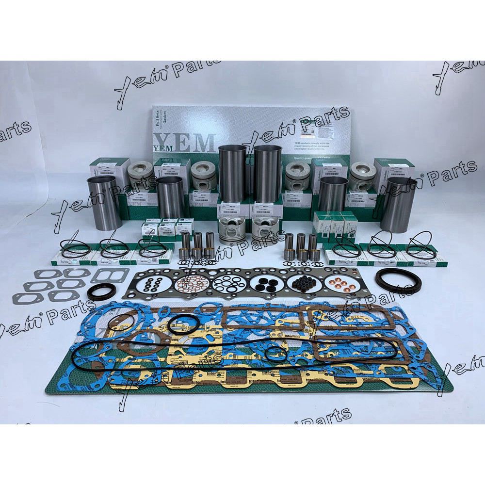 6BG1 OVERHAUL KIT WITH PISTON RING CYLINDER LINER HEAD GASKET SET FOR ISUZU DIESEL ENGINE PARTS For Isuzu