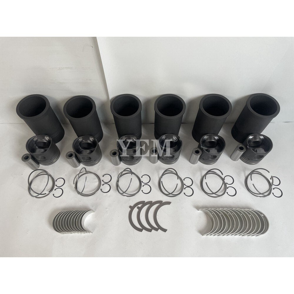 R944B CYLINDER LINER KIT WITH ENGINE BEARINGS AND THRUST WASHER FOR LIEBHERR DIESEL ENGINE PARTS For Liebherr