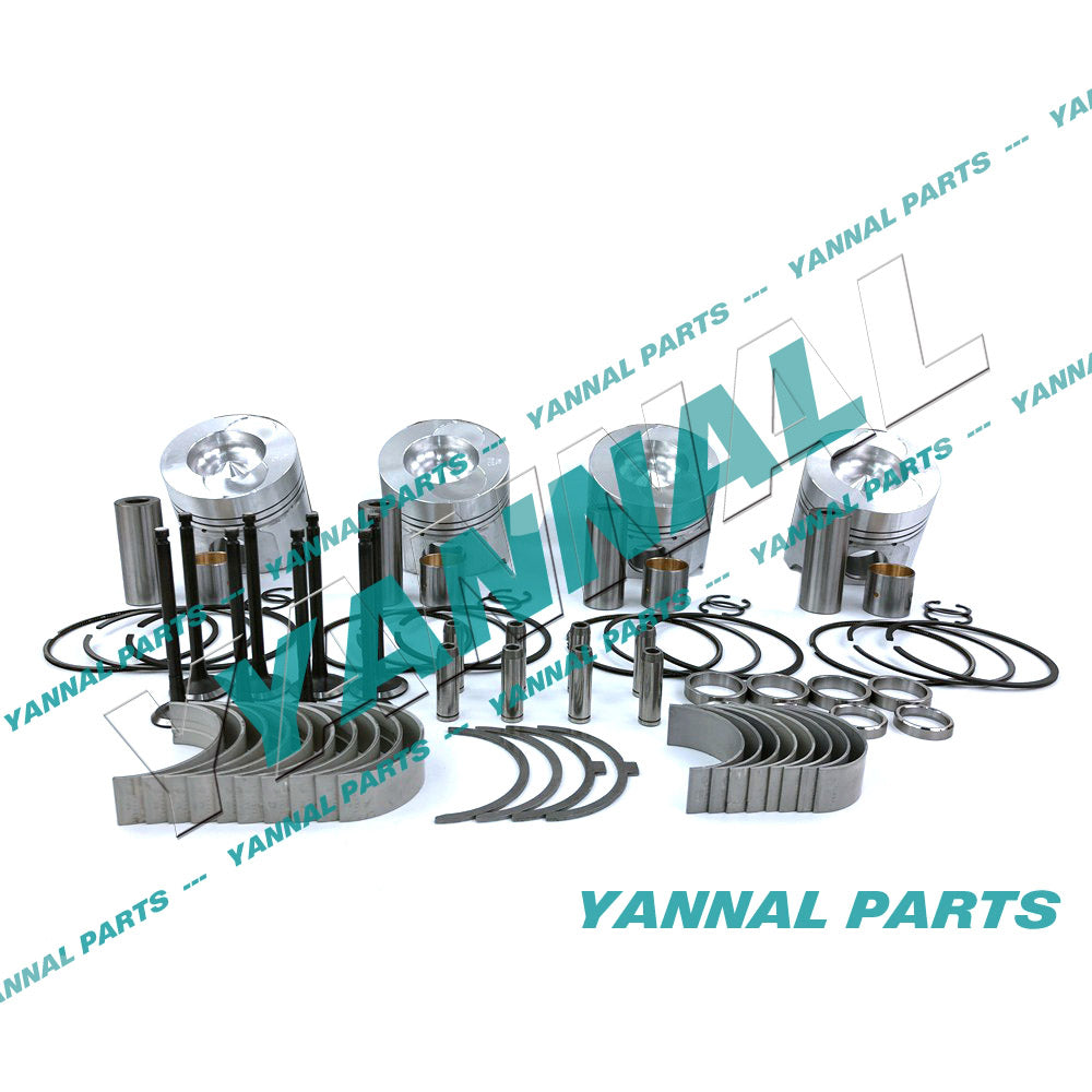 YANMAR 4TN100 OVERHAUL KIT WITH PISTON RINGS BEARINGS VALVES For Yanmar