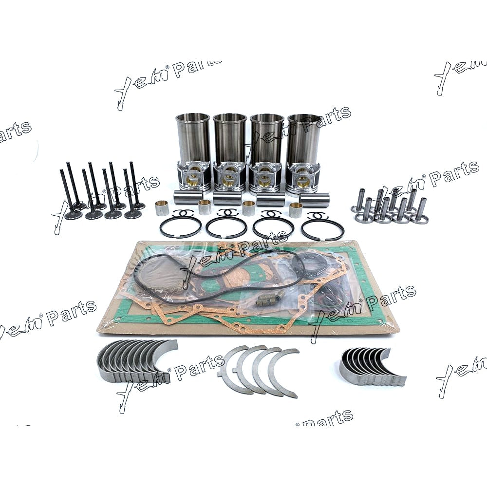 YEM Engine Parts For Volvo Excavator BL71 BL70 D4D CBE2 Engine Overhaul Rebuild Kit For Volvo