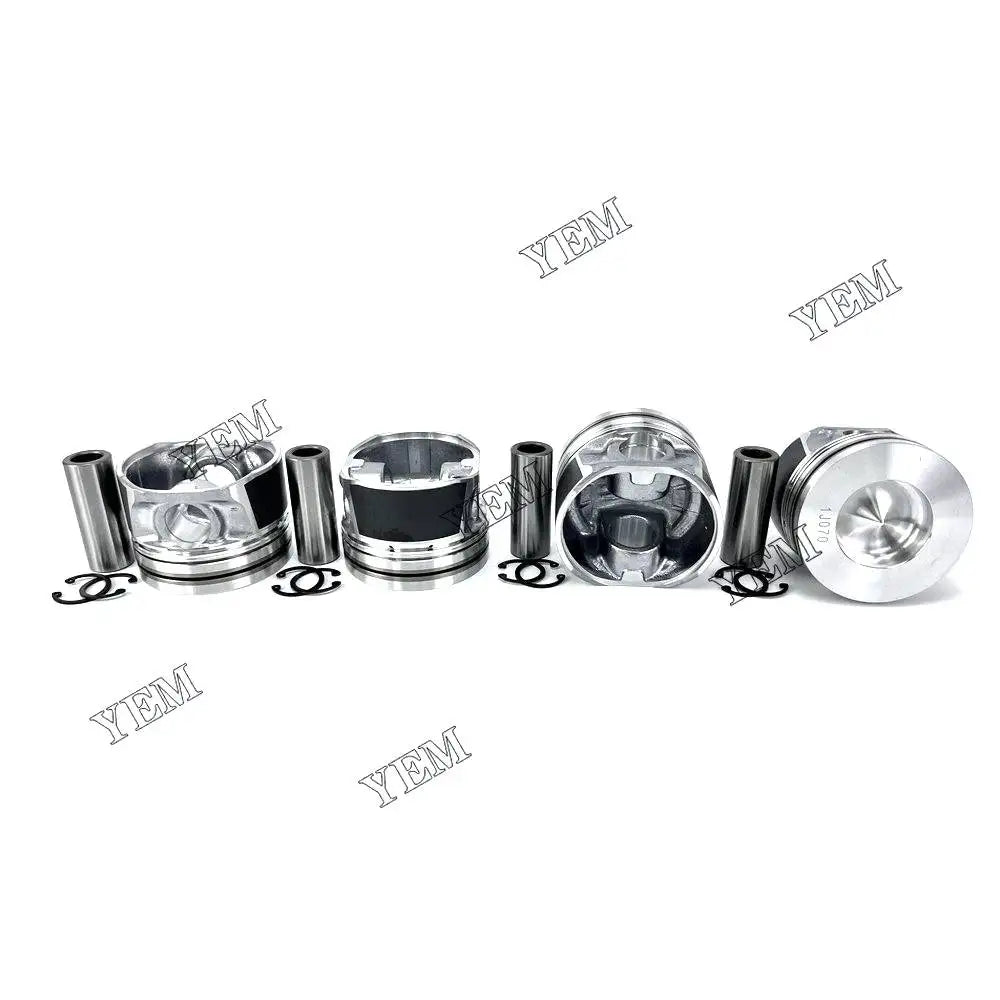 4X Part Number 1J070 60x22 Piston For Kubota V1505 V1505-CR Engine YEMPARTS