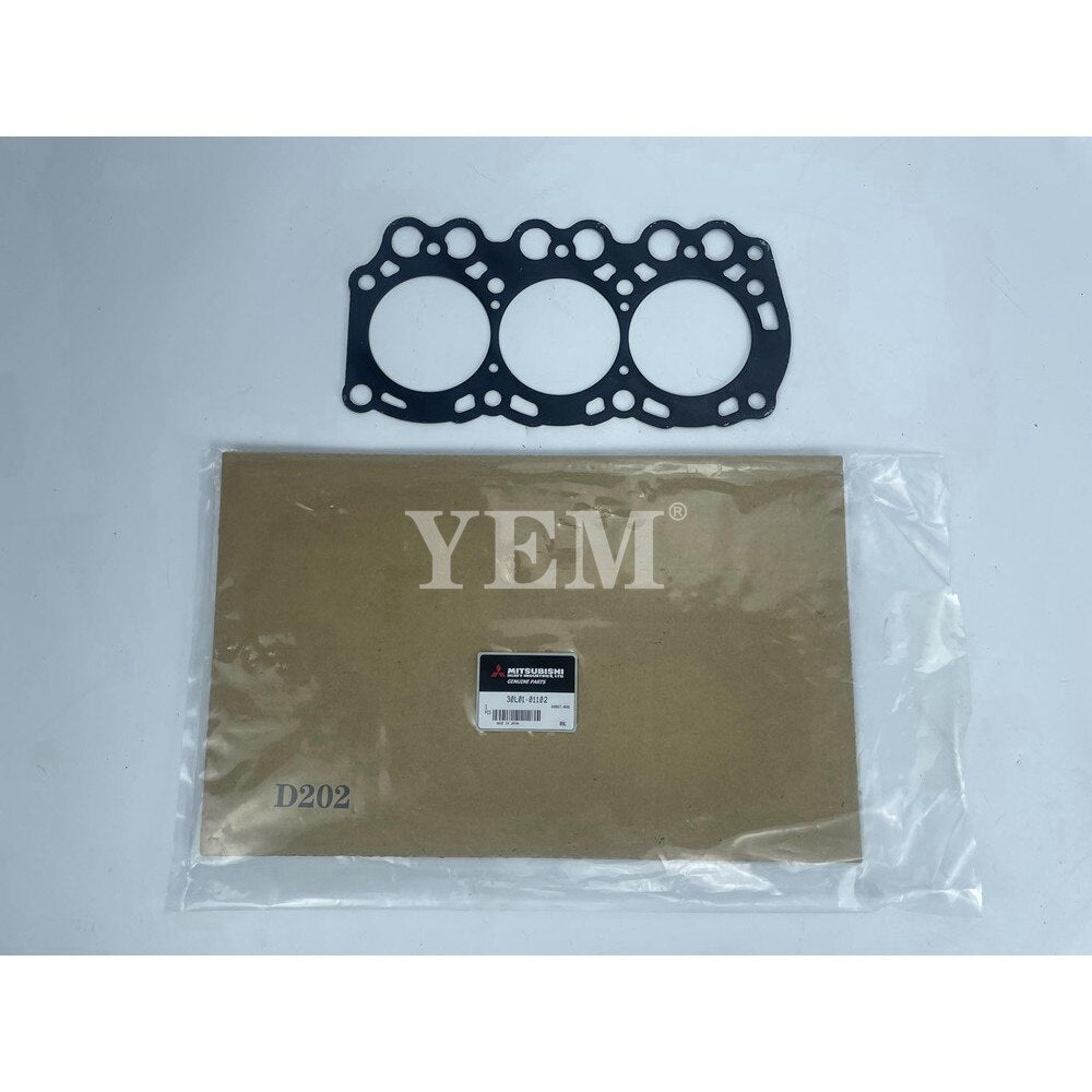 YEM Engine Parts L3E Head Gasket For Mitsubishi Engine Rebuild MM20 Peljob EB14 EB12.4 Excavator For Mitsubishi