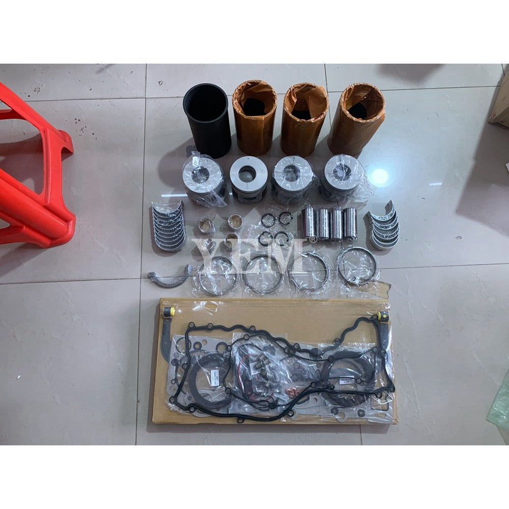 YEM Engine Parts ENGINE OVERHAUL REBUILD KIT FIT For ISUZU NPR NQR GMC W3 W4 W5 4HE1 4.8L For Isuzu