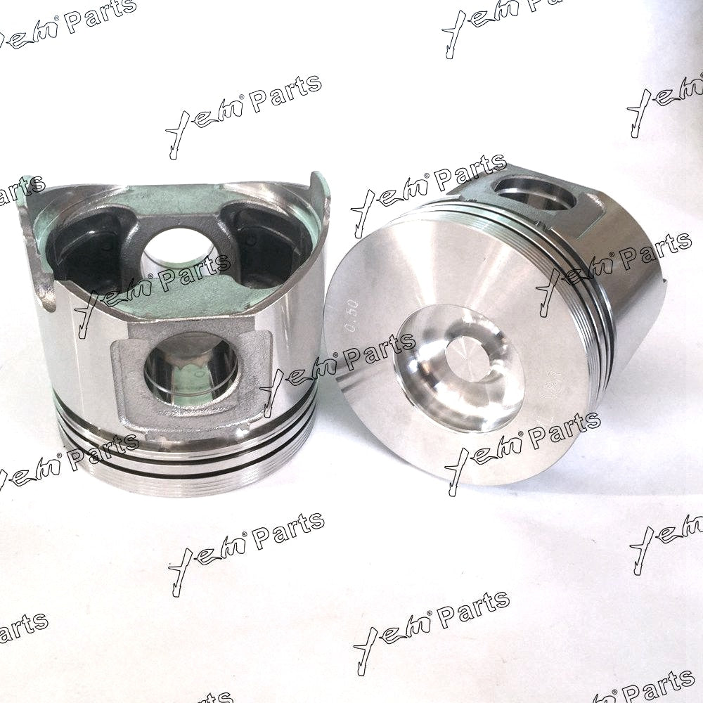 YEM Engine Parts Piston Set STD 88mm For Yanmar 4TNV88 Engine Parts For Yanmar