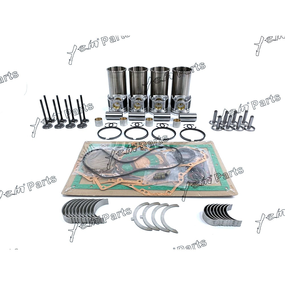 YEM Engine Parts For Cummins 4BT3.9 For Case 570LXT 580K 580L W11B BackhoeLoader Overhaul Rebuild Kit For Case