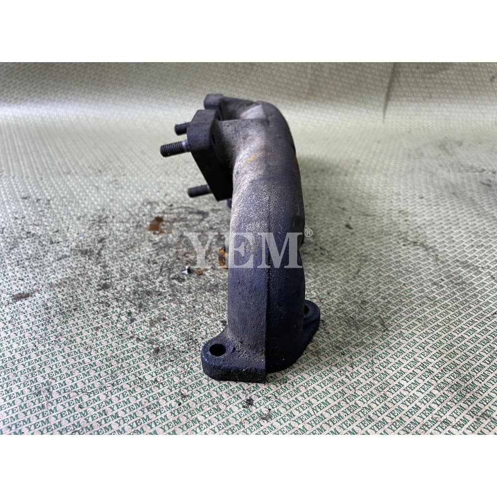 SECOND HAND EXHAUST MANIFOLD FOR KUBOTA V1505T DIESEL ENGINE PARTS For Kubota