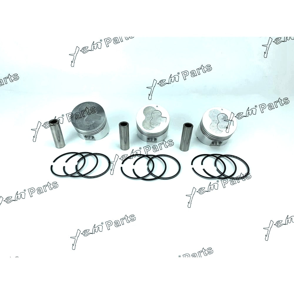 YEM Engine Parts Piston + Ring Kit Set STD For Mitsubishi L3E PIN:21MM Engine Parts For Mitsubishi