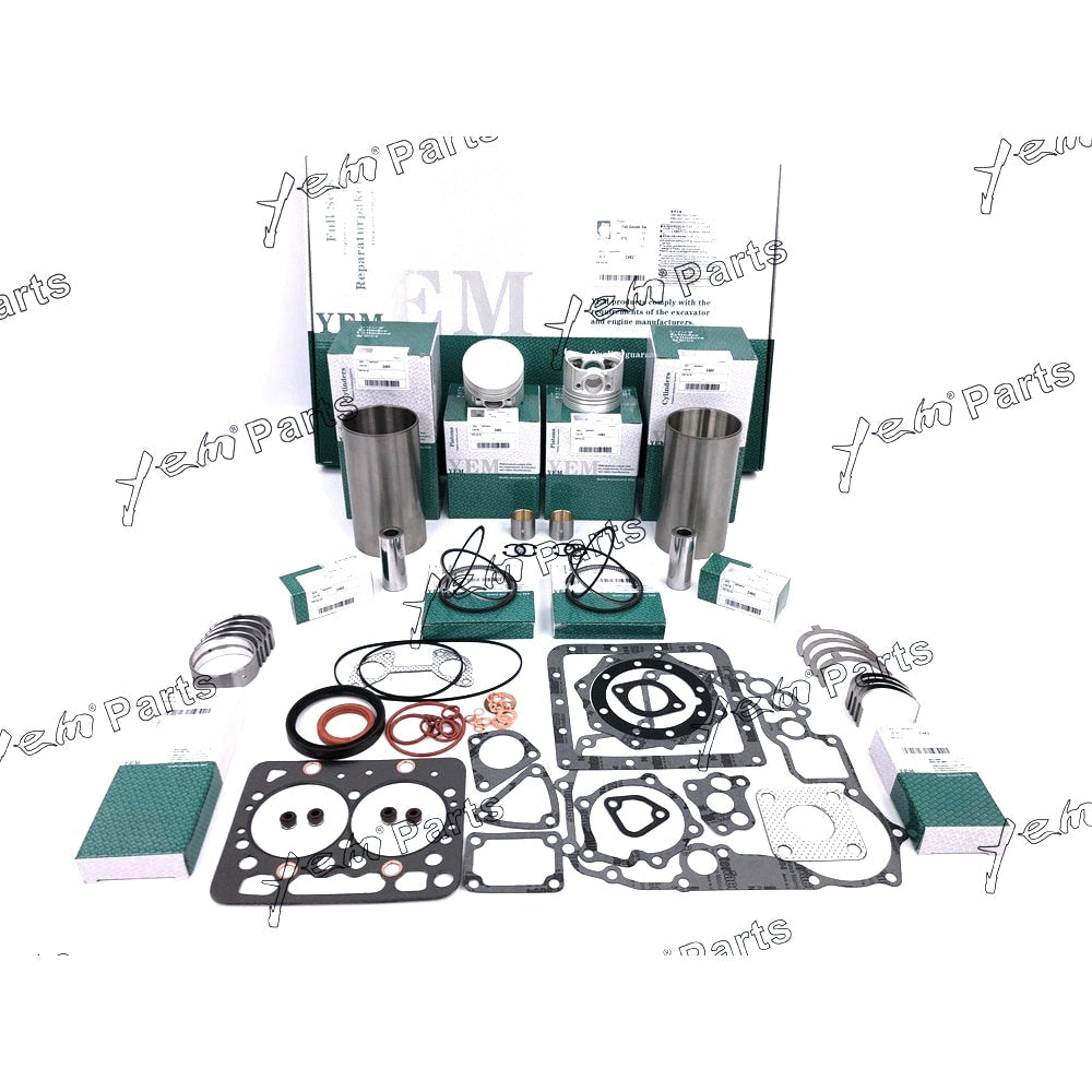 YEM Engine Parts STD Overhaul Rebuild Kit For Kubota Z482 Engine T1600H Tractor For Kubota