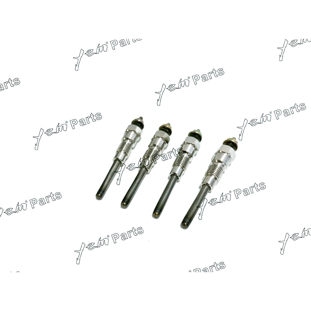 YEM Engine Parts For Kubota Track Loader SVL75 SVL75-2 4 PCS Glow Plug 1G777-65510 For Kubota