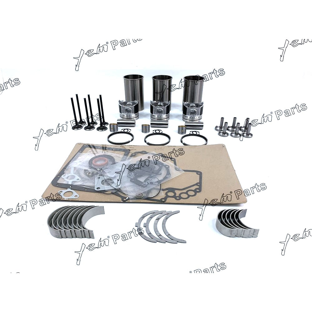 YEM Engine Parts Mitsubishi S3L2 Engine Rebuild Kit For Caterpillar 302.5C 303CR 303SR Excavator For Caterpillar