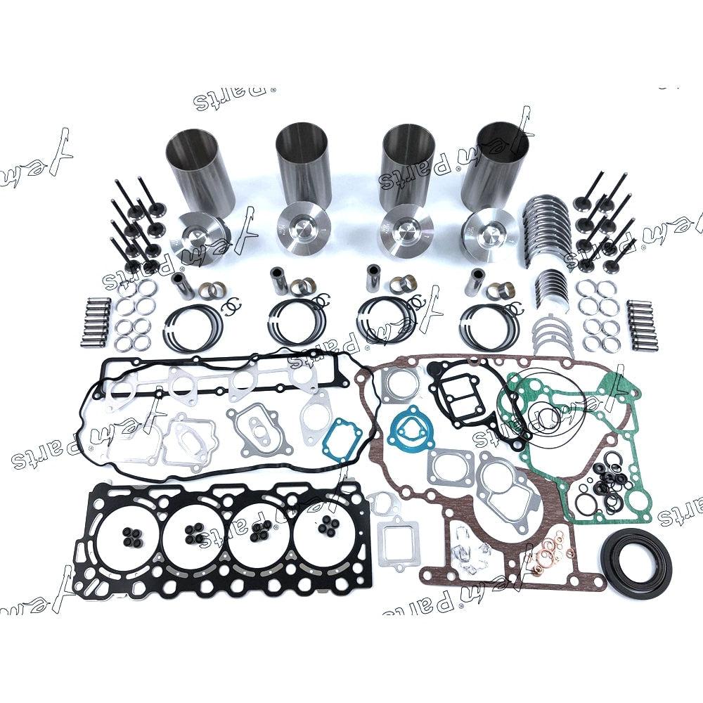 YEM Engine Parts Overhaul Rebuild Kit For Kubota V3307 Engine M6040 M6060 M7060 Tractors For Kubota