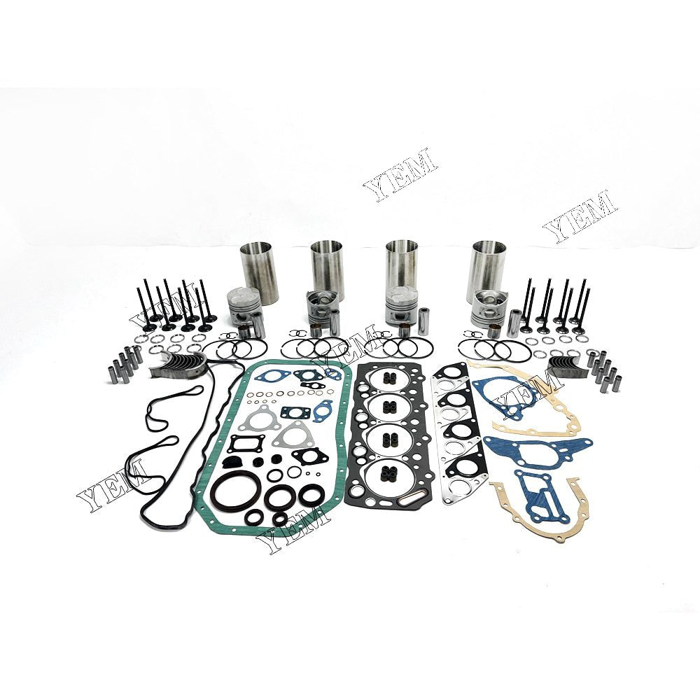 yemparts 4D56T Overhaul Rebuild Kit With Gasket Set Bearing&Valve Train For Mitsubishi Diesel Engine FOR MITSUBISHI