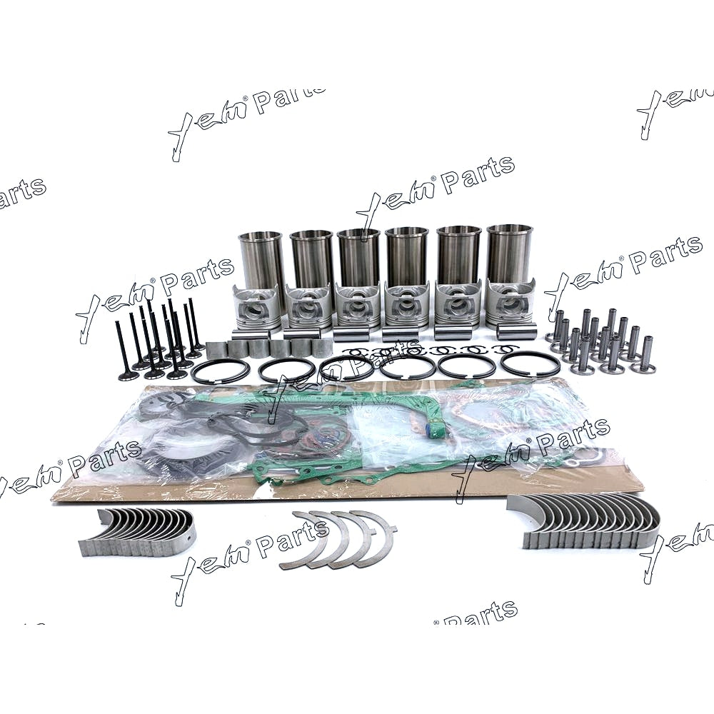 YEM Engine Parts For Volvo D7D D7DEAE2 D7D LBE2 Excavator EC240B EC290B Overhaul Rebuild Kit For Volvo