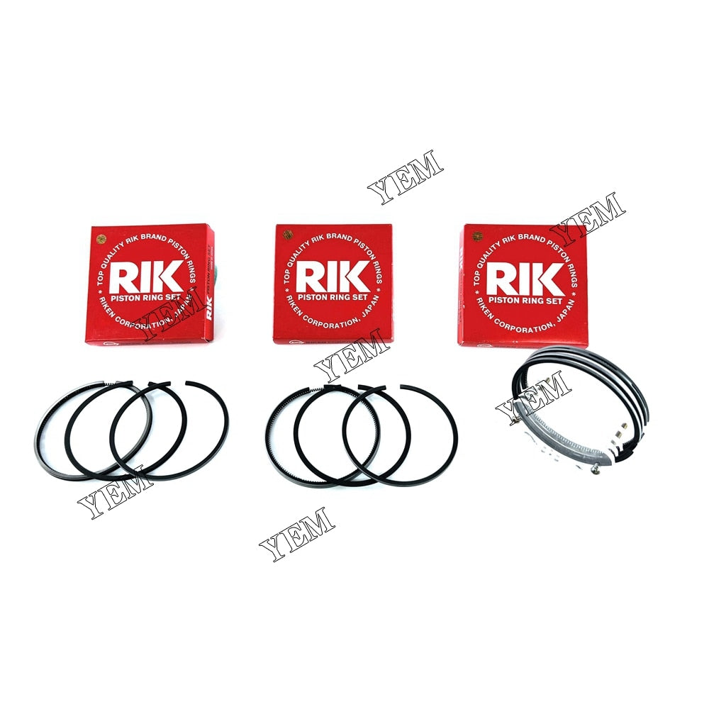 YEM Engine Parts Piston Ring Set 12033-55K00 For Nissan H15 TCM FG10 FG25 FG15 FG18 For Komatsu FG15 For Nissan