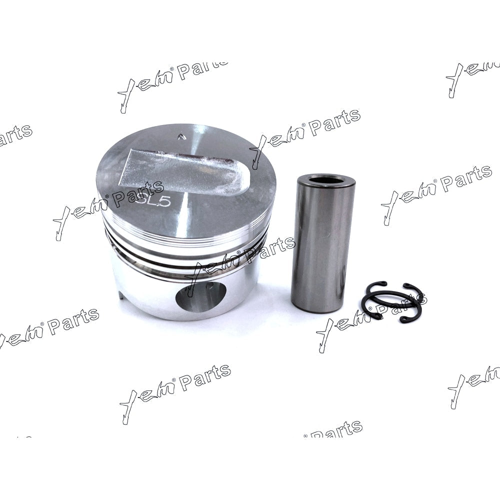 YEM Engine Parts 4 Set STD Piston & Pin, Ring Kit For Mitsubishi S4L S4L2 Engine For Mitsubishi