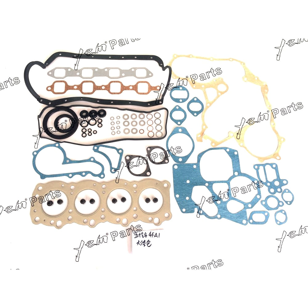 YEM Engine Parts For Isuzu 4FA1 4FE1 Engine Gasket set For TCM For Komatsu Forklift Truck and Tractor For Isuzu