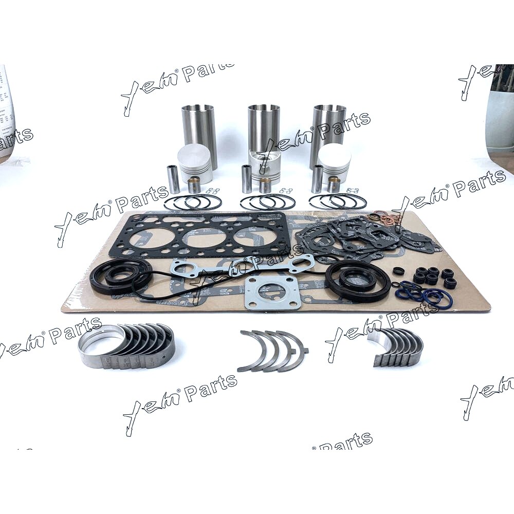 YEM Engine Parts STD D750 D750-B Overhaul Rebuild Kit For Kubota B5200 B7100 Tractor For Kubota