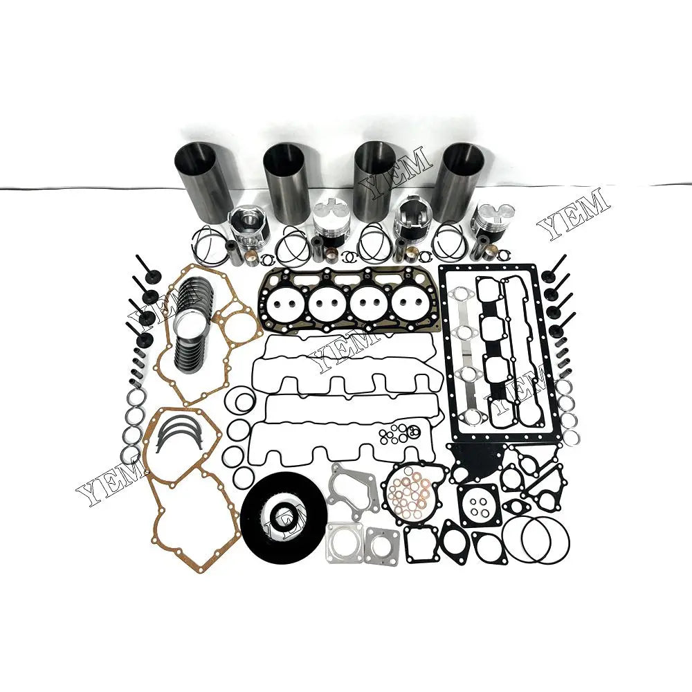 competitive price Overhaul Rebuild Kit With Gasket Set Bearing-Valve Train For Perkins 404C-22 excavator engine part YEMPARTS