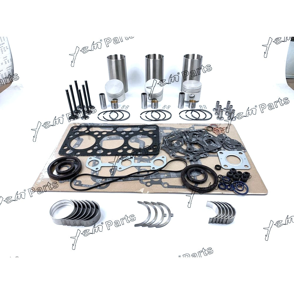 YEM Engine Parts D750 Engine overhaul rebuild Kit For Kubota B5200D B5200E B7100 B7100HST-DT For Kubota