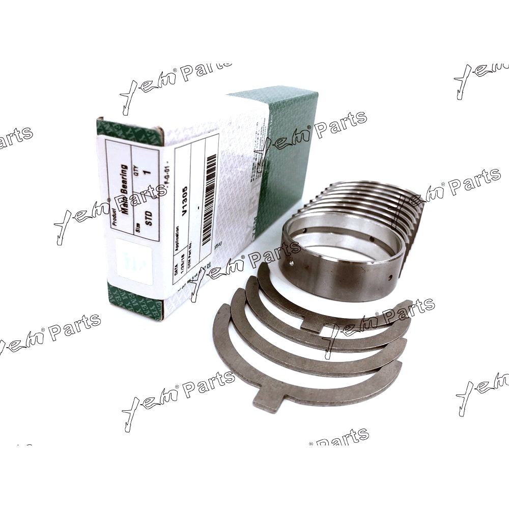 YEM Engine Parts Metal Kit For For Kubota V1305 STD (main bearing+con-rod bearing+thrust washer) Engine Parts For Kubota