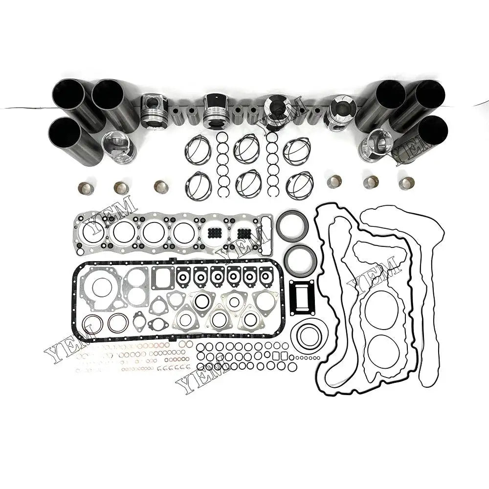 6X High performanceOverhaul Kit With Gasket Set For Isuzu 6UZ1 Engine YEMPARTS