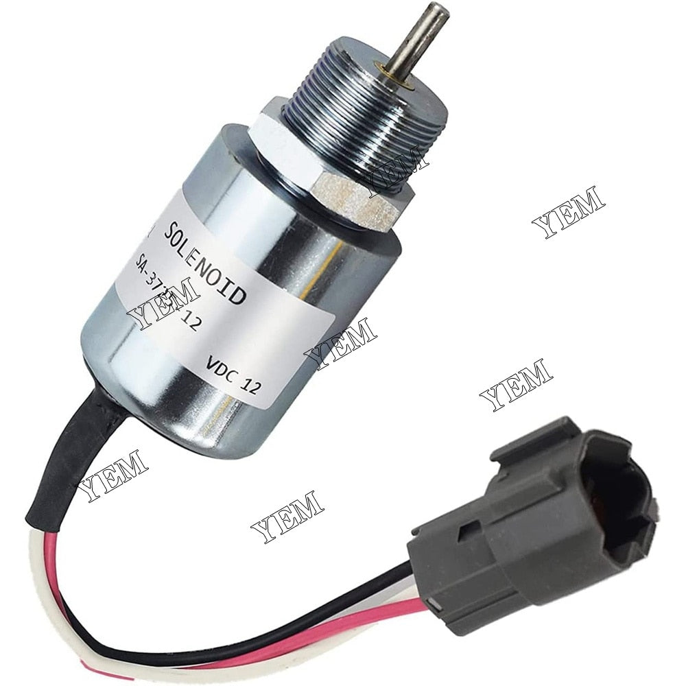 YEM Engine Parts Fuel Solenoid For John Deere JD 1023E 1025R 1026R, 1435F, 1445F 1545F 1550 1575 For John Deere