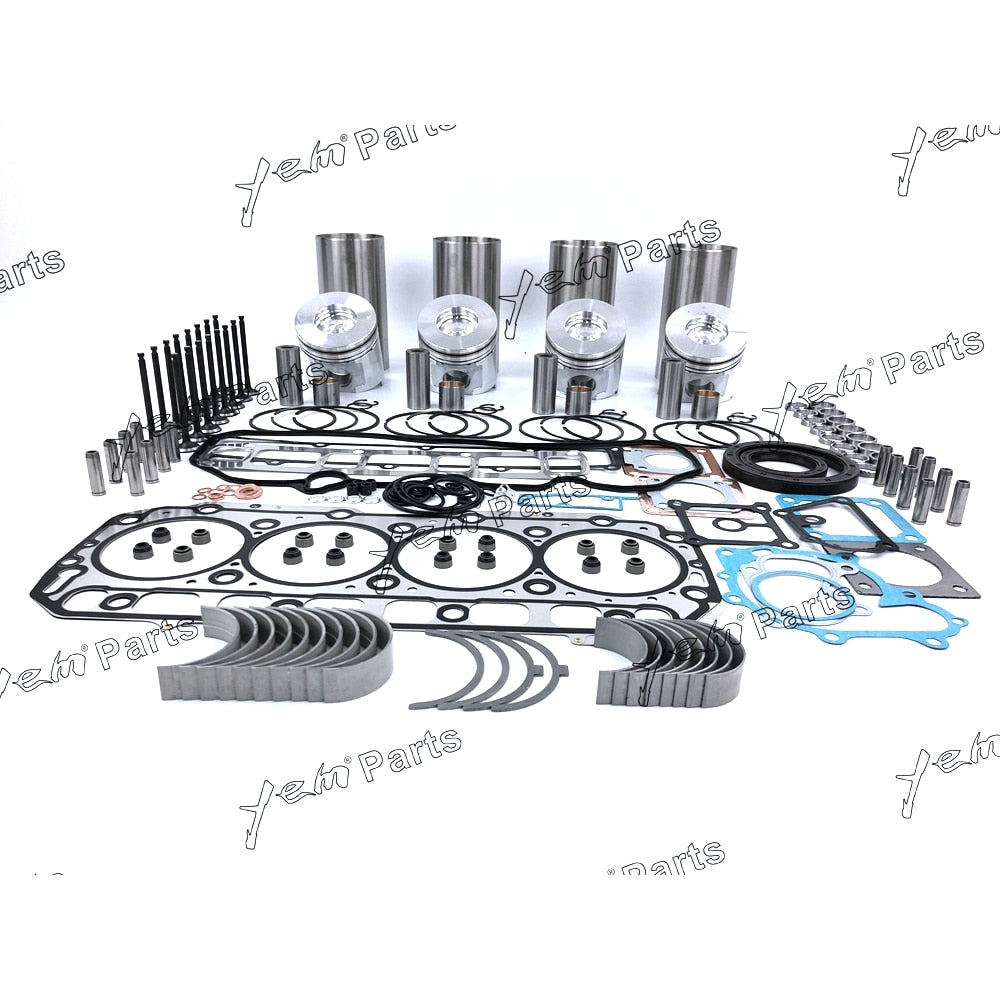 YEM Engine Parts For TAKEUCHI TL150 RCG POWER R-YM50 R-YM60 4TNV106 4TNV106T Overhaul Rebuild kit For Other