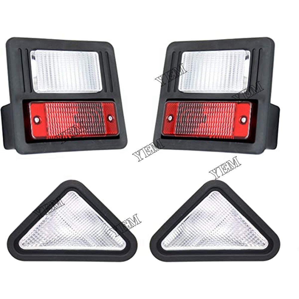 YEM Engine Parts 2PCS LED Tail Light Lamp Assembly For Bobcat 553 751 753 763 773 863 864 873 883 For Bobcat