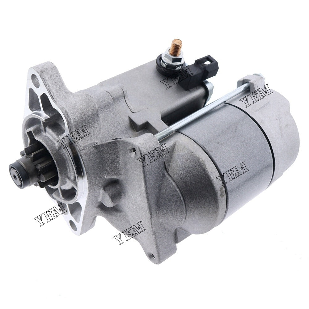 YEM Engine Parts 12V 1.2KW 9 Teeth Starter Motor 16611-63010 For Kubota Engine V1505T For Kubota