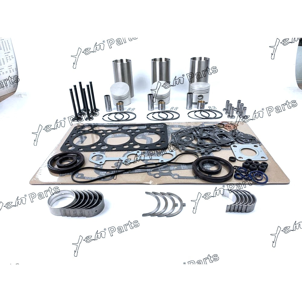 YEM Engine Parts D750 Engine overhaul rebuild Kit For Kubota B5200D B5200E B7100 B7100HST-DT For Kubota