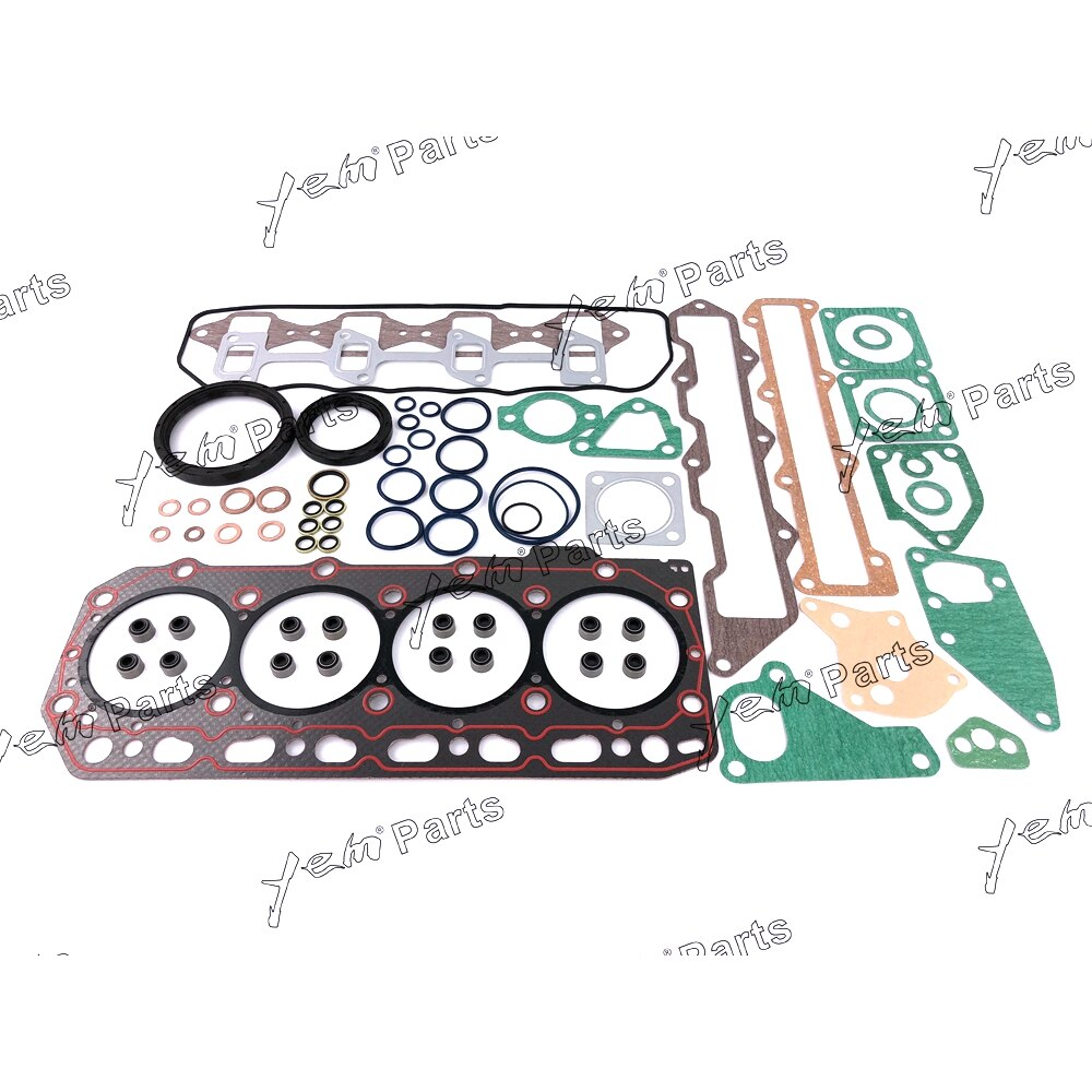 YEM Engine Parts 1 Set Of Full Gasket Kit For Yanmar 4TNV84 4TNV84T With Head Gasket For Yanmar