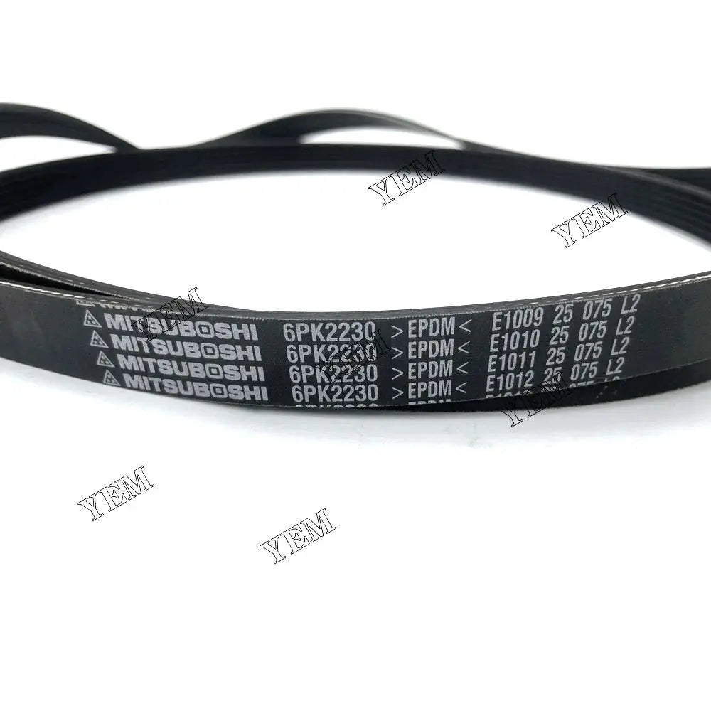 competitive price 3P903-15780 3P90315780 Fan Belts For Kubota M126GXDTC M135GXDTC M6 excavator engine part YEMPARTS