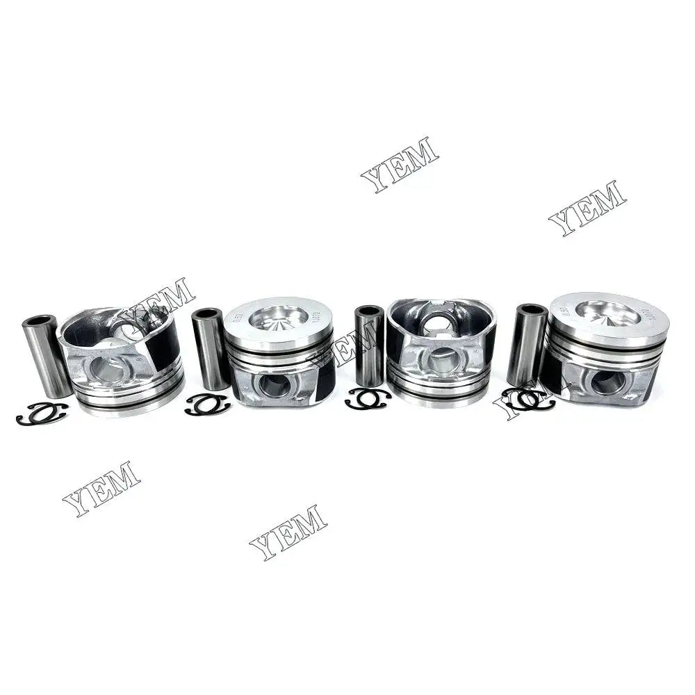 4X Part Number 1J070 Piston+0.5 For Kubota V1505 V1505-CR Engine YEMPARTS