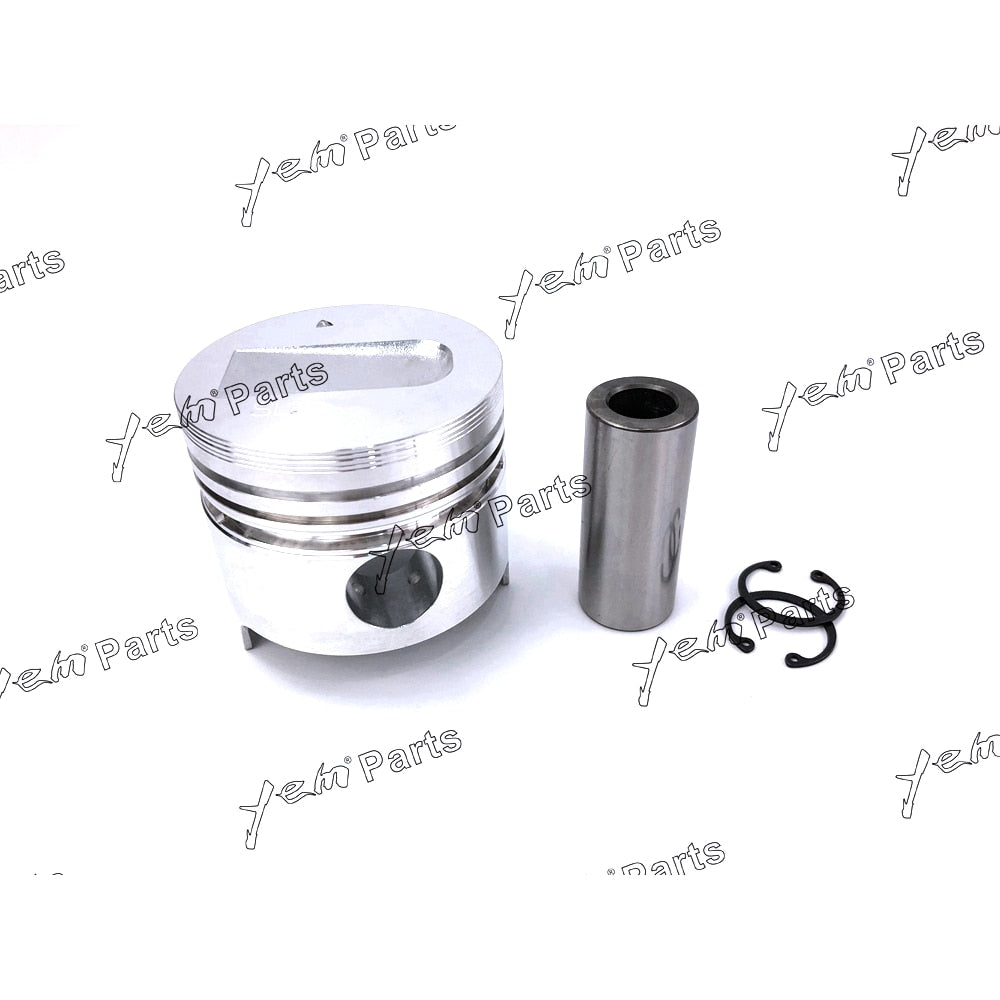 YEM Engine Parts Piston + Ring Kit Set STD For Mitsubishi S3L Engine Parts For Mitsubishi