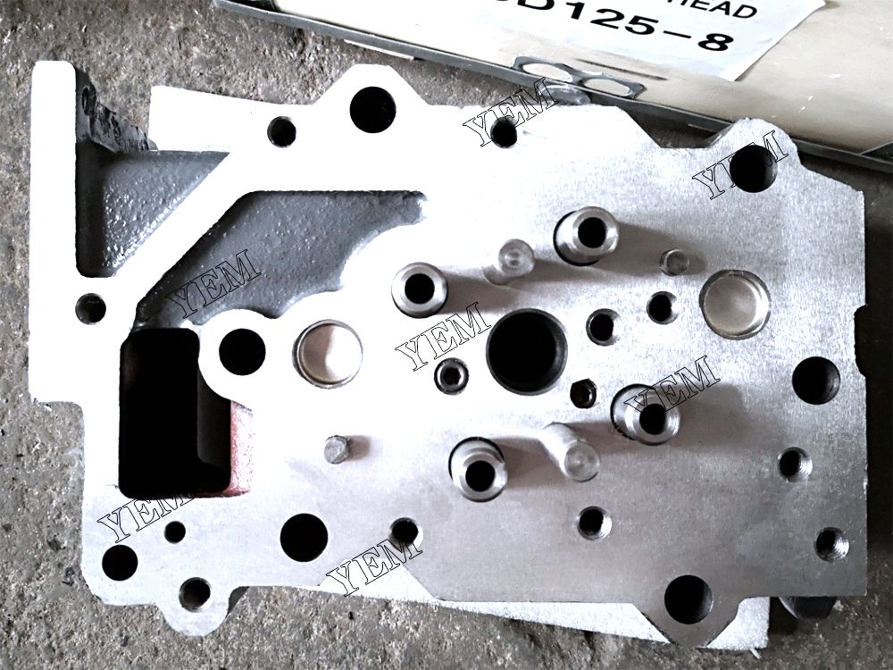 YEM 6D125-8 Cylinder Head Komatsu excavator diesel engine YEMPARTS