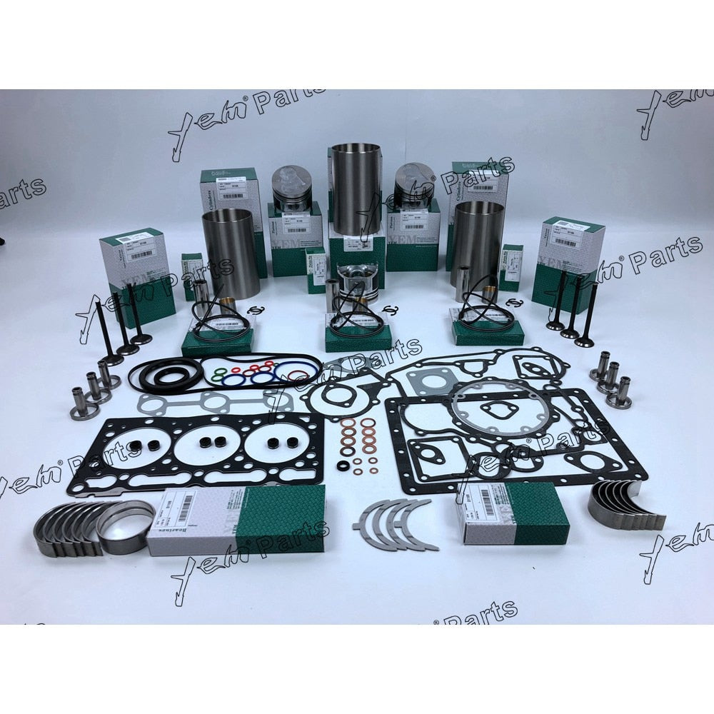 YEM Engine Parts Rebuild Kit For Kubota D1105 Engine ZD28 D1105-KA For Hitachi EX15-2 Mini Excavator For Kubota