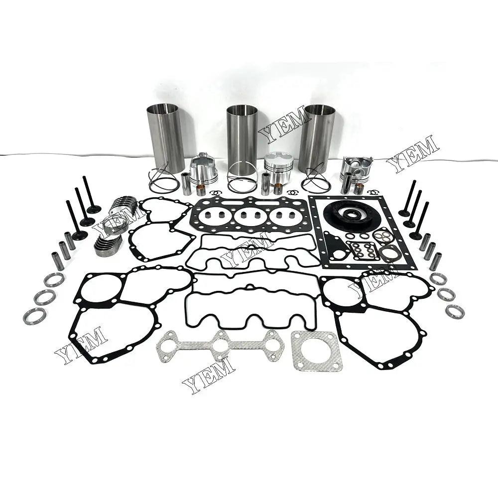 competitive price Overhaul Rebuild Kit With Gasket Set Bearing-Valve Train For Perkins 403C-11 excavator engine part YEMPARTS