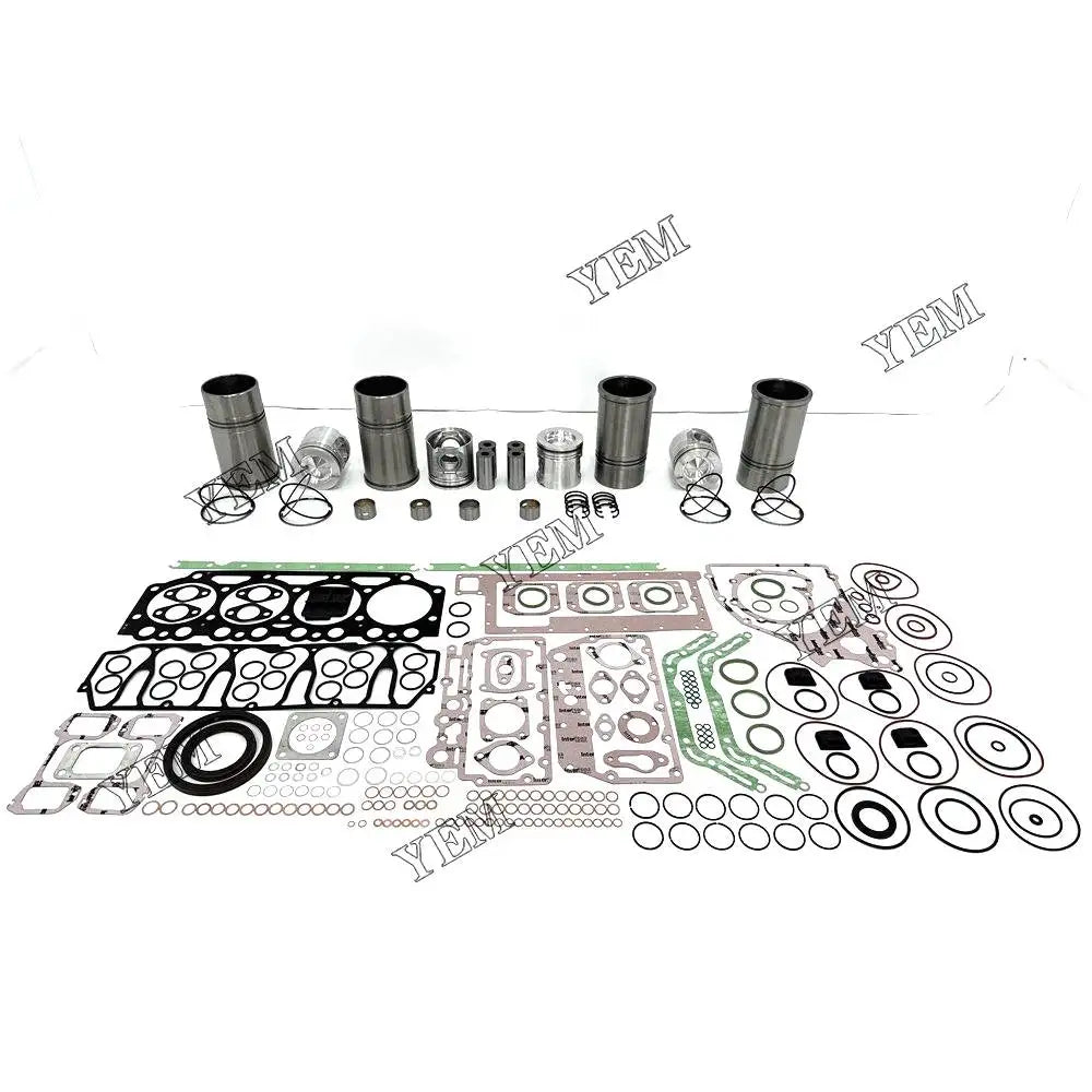 4X High performanceOverhaul Kit With Gasket Set For Volvo D5A-T Engine YEMPARTS